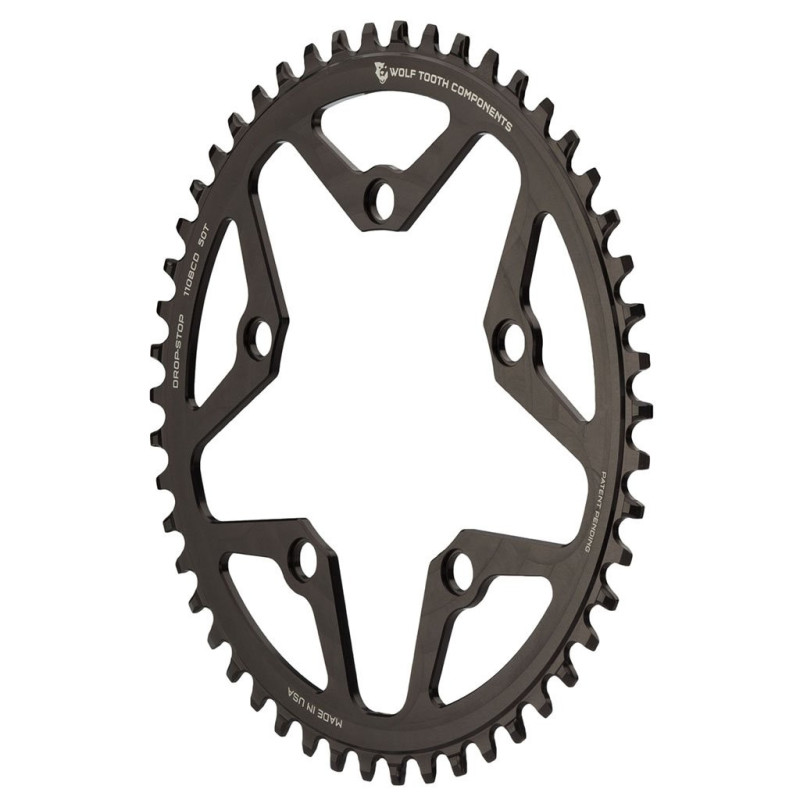 Wolf Tooth 130 BCD Gravel / CX / Race Kettingbladen Compatibel met SRAM Flattop