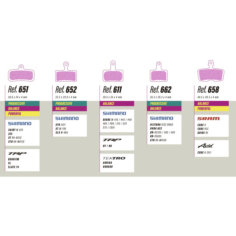 Less Brake Balanced Pack 30 units