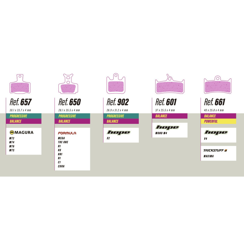 Less Brake Balanced Pack 30 stuks