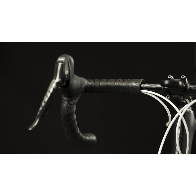 Silca NASTRO CUSCINO BAR TAPE NEGRO CON ROSA