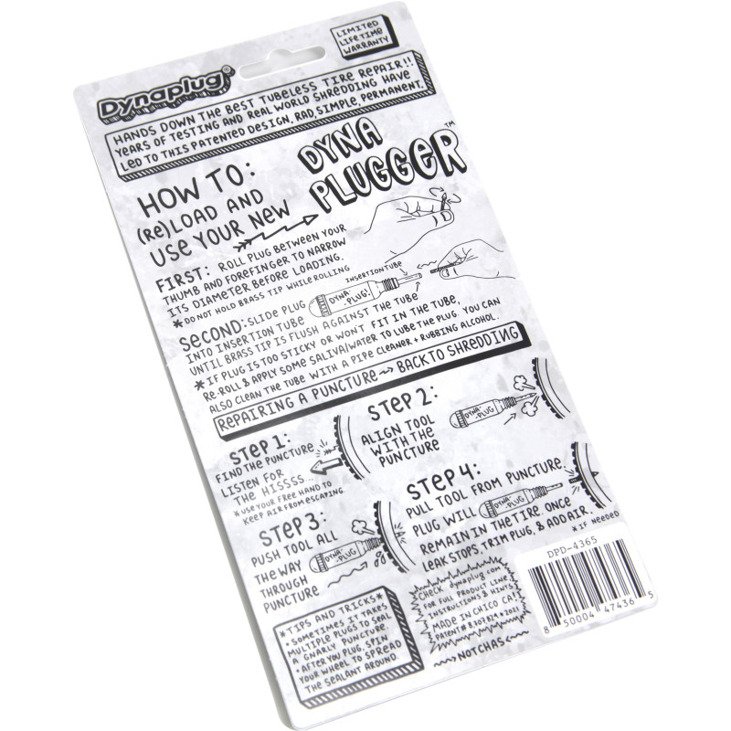 Dynaplug Dynaplugger Herramienta de reparación tubeless