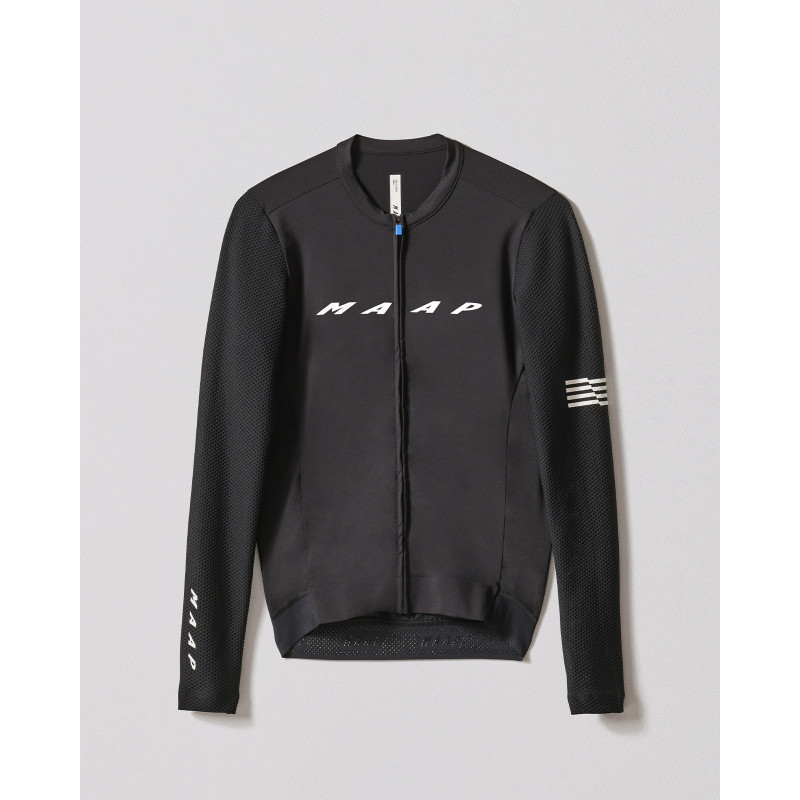 MAAP Evade Pro Base Long Sleeve Jersey 2.0 Black