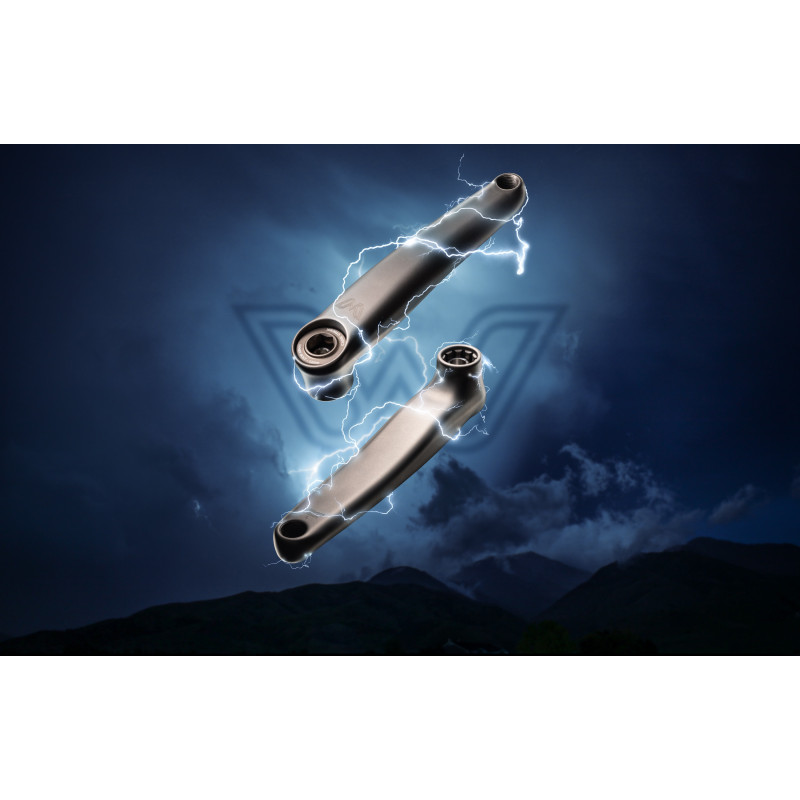 Bielas Bielas Titanio MTB EEWings Crank assembly - 175mm - BOXED