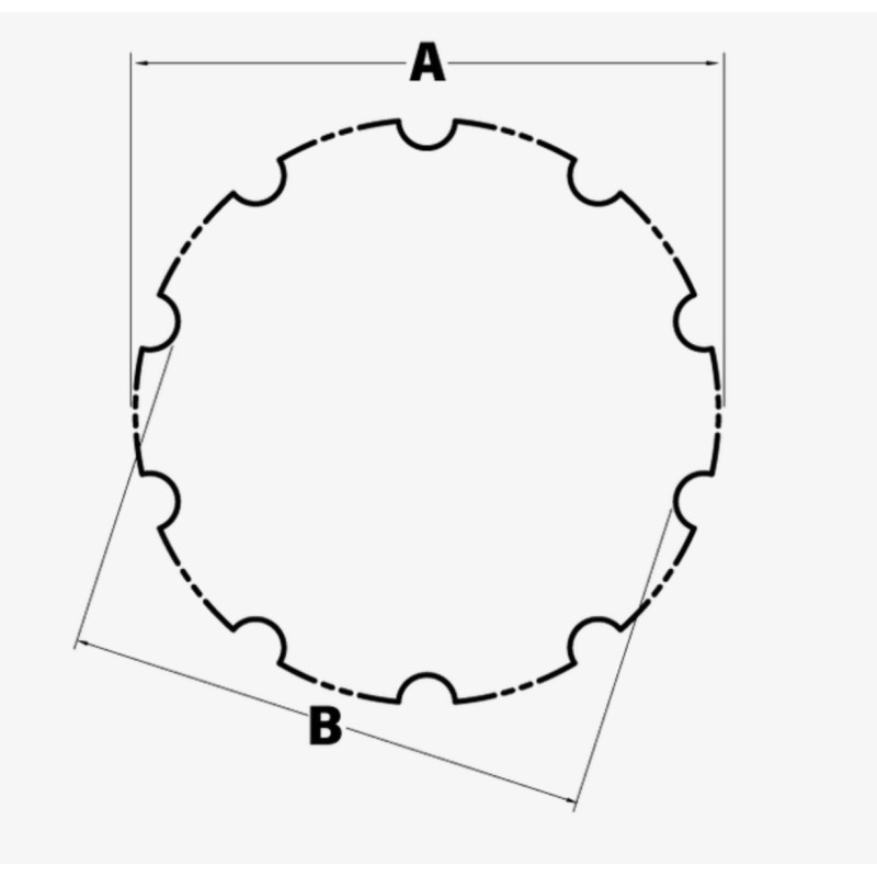 Abbey Tools Bottom Bracket Socket - OSBB 13