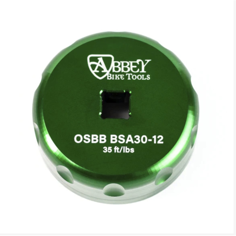 Abbey Tools Llave de Vaso Pedalier - BSA30 12 Muescas