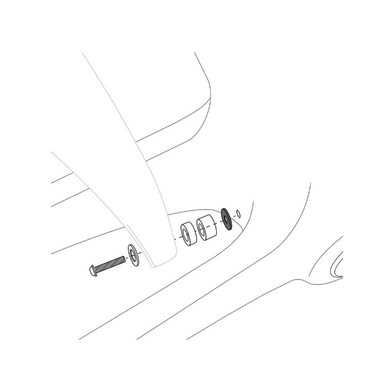 Horquillas Gravel Fork All Road Fender - Complemento 200-2003-003