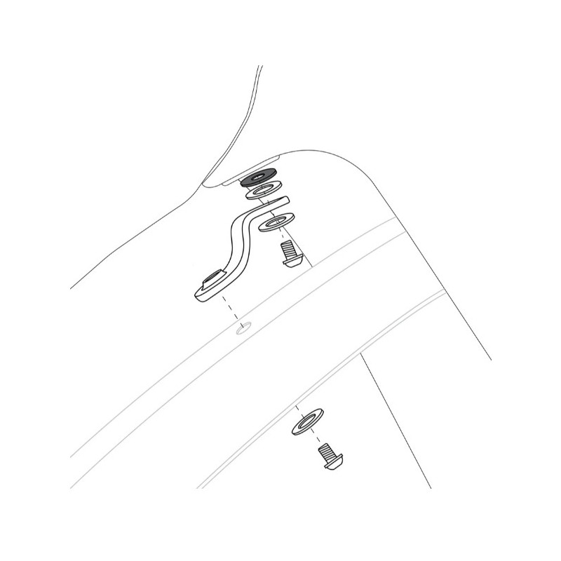 Horquillas Gravel Fork All Road Fender - Complemento 200-2003-003