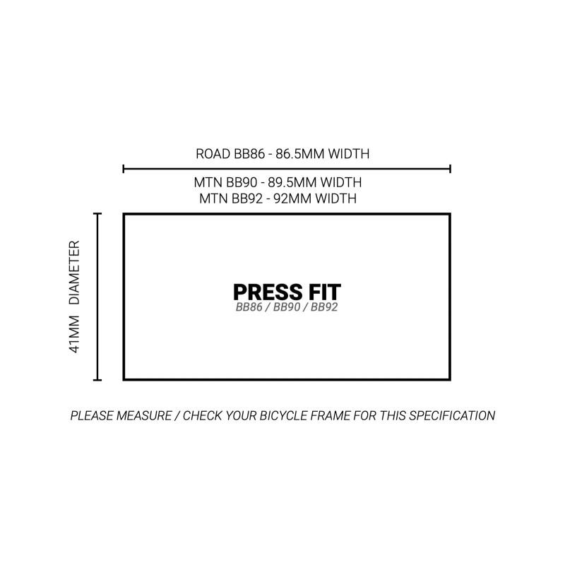 Cajas de pedalier Praxis Sram BB92 - BB86 Sram GXP - M24