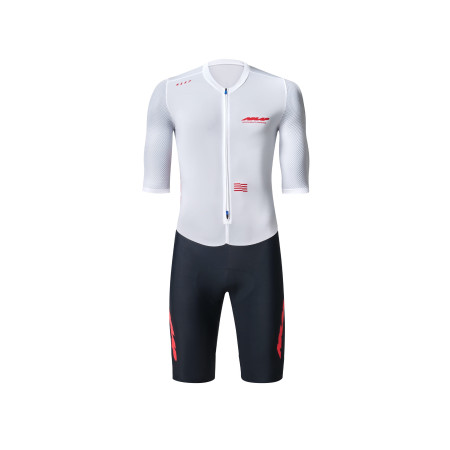 MAAP Eclipse Pro Race Suit White/Infrared