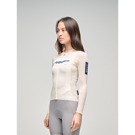 MAAP Women's Blaze Pro Air LS Jersey 3.0 Vanilla