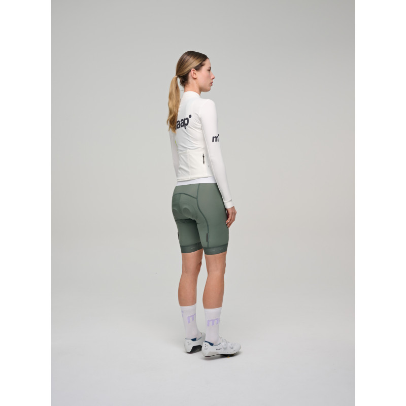 MAAP Women's Training Thermal LS Jersey White
