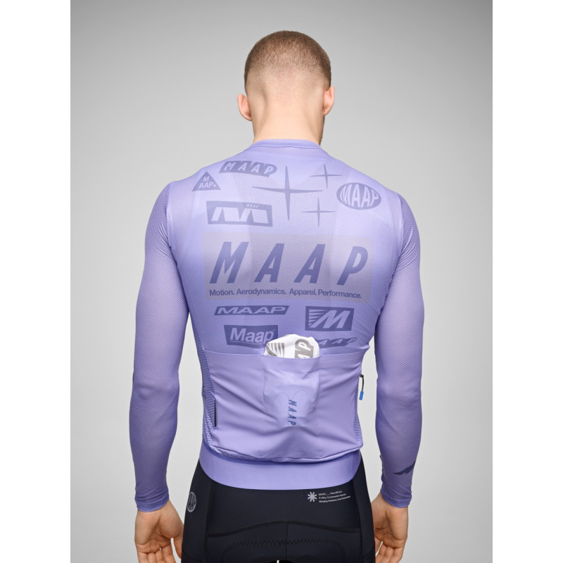 MAAP Drome Pro Air LS Jersey 3.0 Lavender