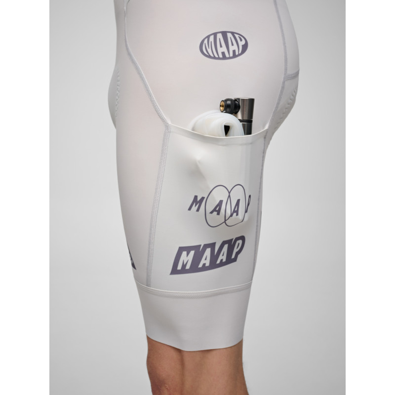 MAAP Drome Team Bib Evo Cargo Ice Gray