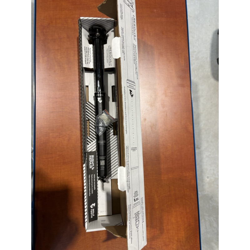 Teleskopisk sadelstang Wolf Tooth Resolve 30,9 - 160mm