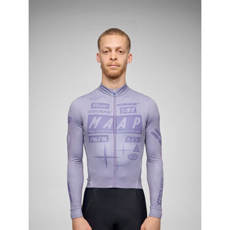 MAAP Drome Thermal LS Jersey Silver Bullet