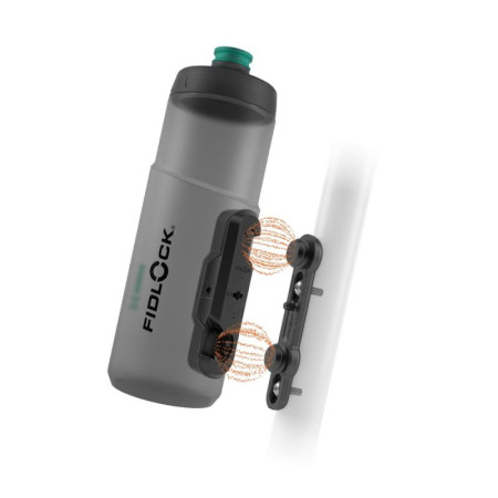 Fidlock TWIST bidón 600 antibacteriano + base bicicleta