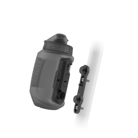 Portabidones Fidlock TWIST bottle 450 with FIDLOCK incl. TWIST bike base (SET) Black