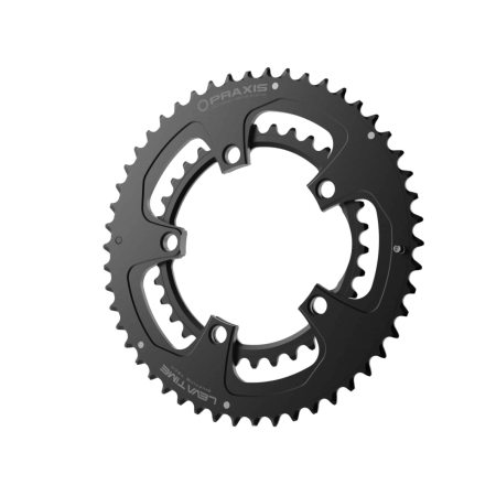 Road-Gravel Chainrings Double 48-32 110BCD BLK2TONE BUZZ SET