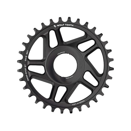 Wolf Tooth Direct Mount Kettingblad voor Shimano E-Bike Motor Drop-Stop ST