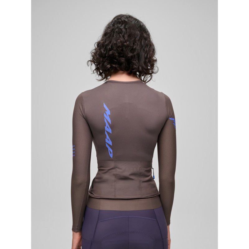 MAAP Women's Emerge LS Jersey Brown Umber
