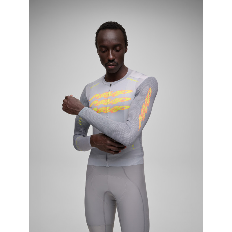 Maap Pulse Pro Air LS Jersey 3.0 Platinium Grey