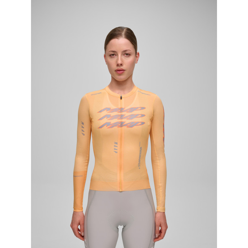 MAAP Women's Pulse Pro Air LS Jersey Shadow Melon