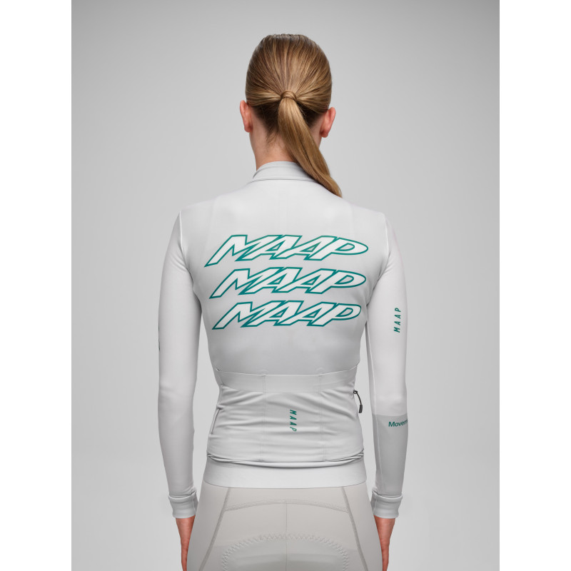 Maap Women's Pulse Thermal LS Jersey Flint