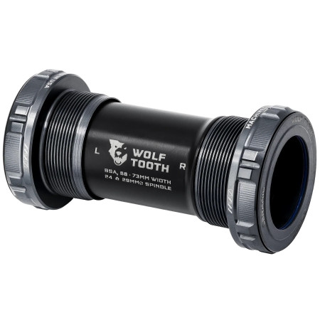 Wolf Tooth MK0 Movimento Central BSA - 24mm para Shimano - Shadow Gray