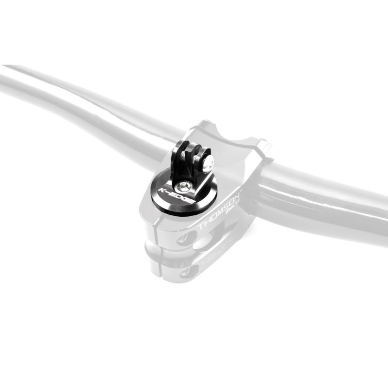 K-EDGE Go-Big Top Mount Cap Black