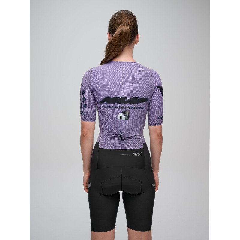 MAAP Women's Beta Pro Aero Speedsuit Iolite Purple / Black