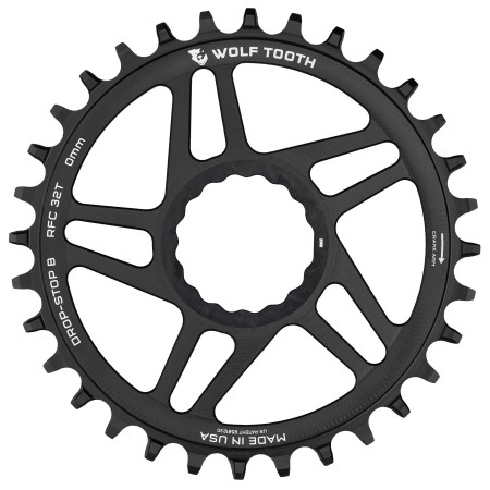 Wolf Tooth Direct Mount Chainring For Race Face Cinch 0mm Offset