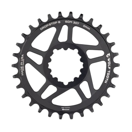 Wolf Tooth Direct Mount para Sram BB30 Short Spindle Cranks Drop-Stop B