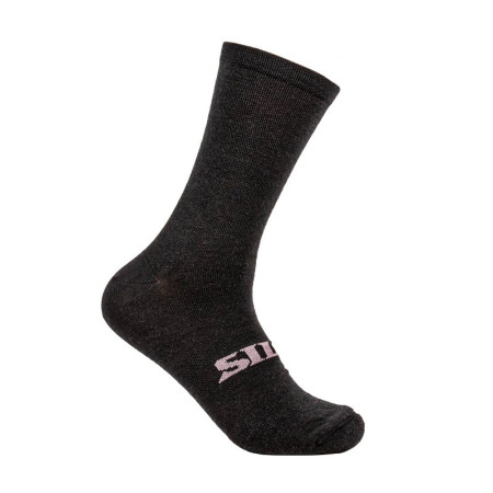 Silca Wool Sock - Schwarz