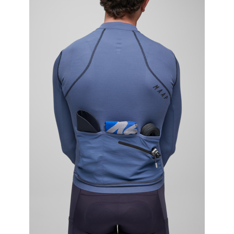 MAAP Alt Road LS Jersey 2.0 Bijou Blue