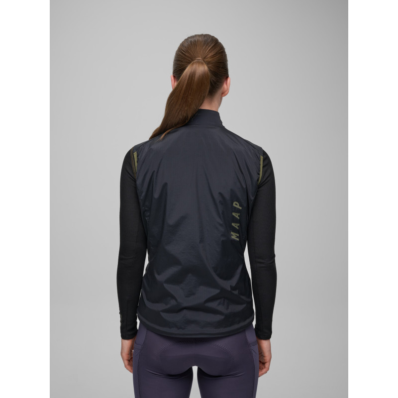 MAAP Women's Alt Road Insulated Vest Black/Black