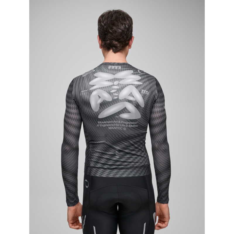Maap Spectrum Pro Air LS Jersey 3.0 Carbon Black