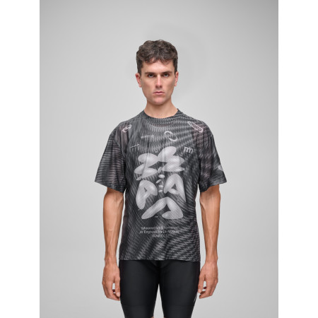 Maap Spectrum Air Mesh Tee Carbon Black