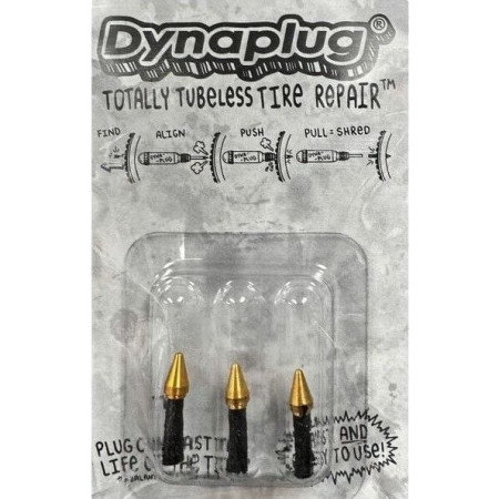 Dynaplug Soft Nose Tip Plugs til brug med Road Air system kun - 3 Plugs