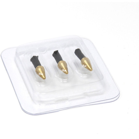 Dynaplug Soft Nose Tip Plugs for use with Road Air system only - 3 Plugs