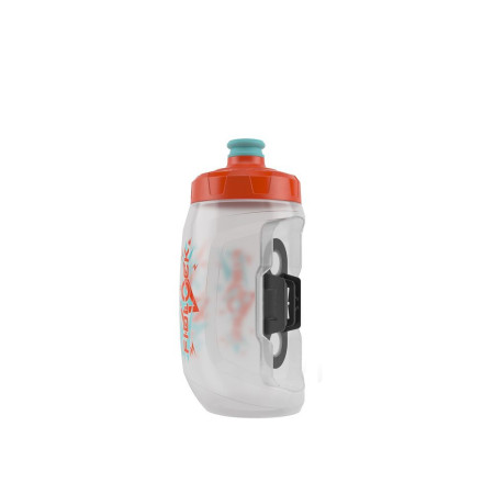 Portabidones Fidlock WIST replacement bottle 450 kids orange- blue Clear